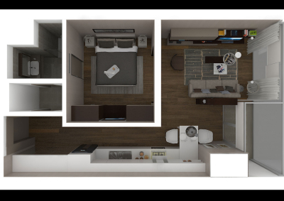 SKYLAND RESİDENCE İÇ MEKAN TASARIMI